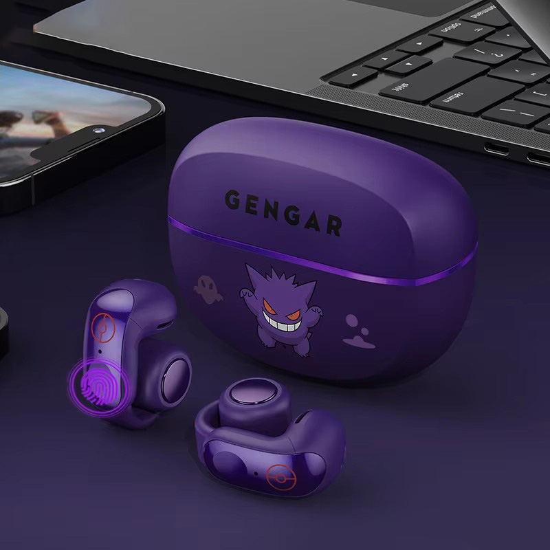 Gaming Accessories Boys - 2025 Yeni Gengar Anime Klipsli Kablosuz