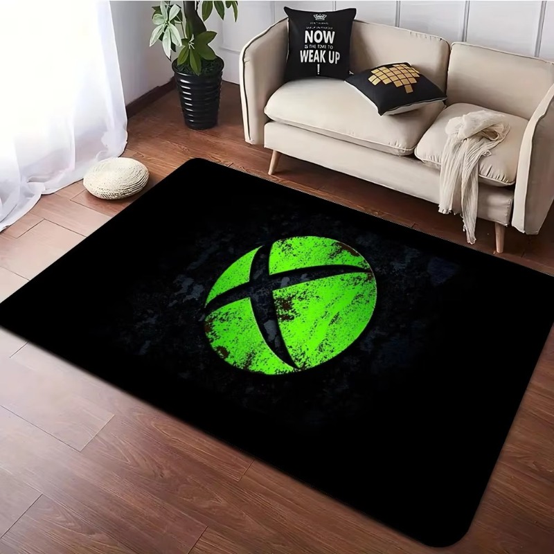 Gaming Accessories Boys - Xbox Oyun Halısı Oturma Odası Yıkanabilir