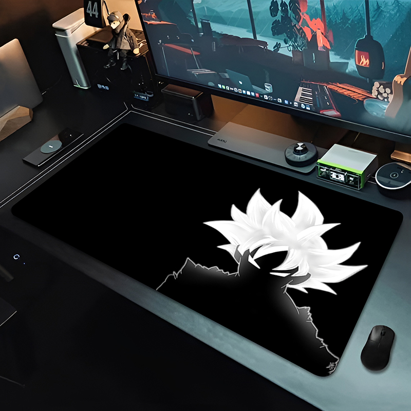 Gaming Accessories For Pc - DBZ Siyah Anime Mouse Pad Dragon