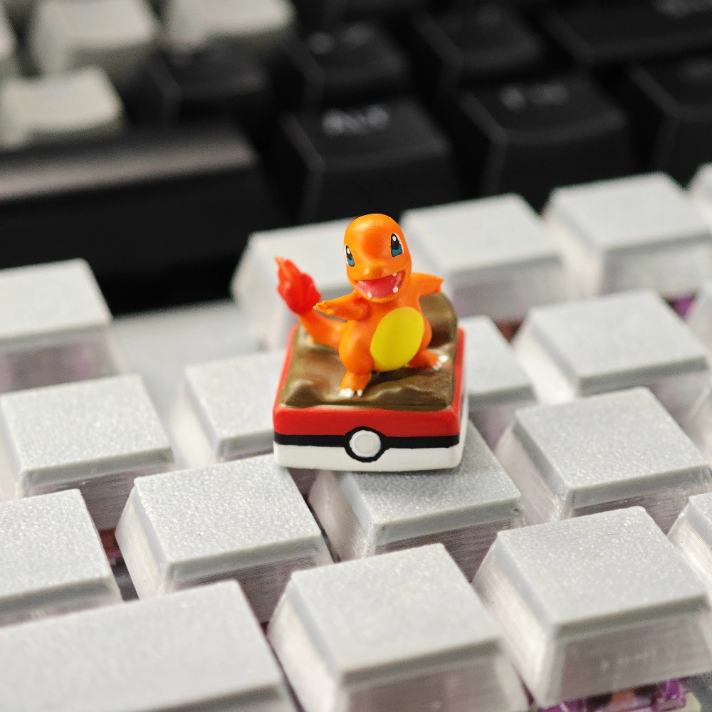 Gaming Accessories In Japan - Pokémon Charmander Tuş Başlığı Kişiselleştirilmiş Oyun