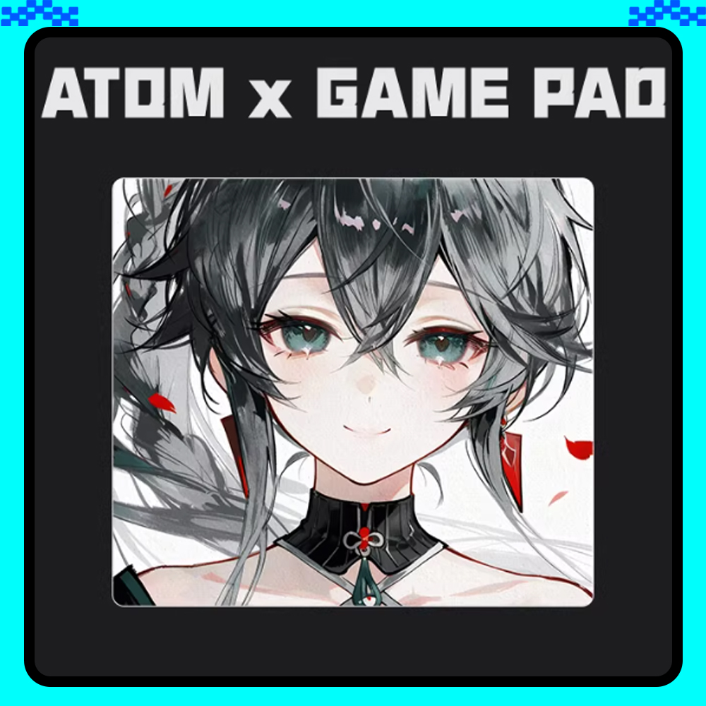 Gaming Accessories For Valorant - ATOM Reçine Oyun Mousepad FPS Hız