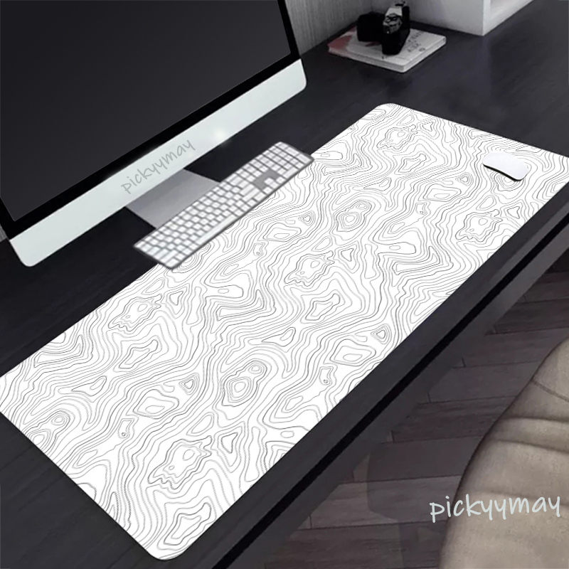 Siyah ve beyaz büyük Mouse Pad - Gaming Accessories White incelemesi ve fiyatı